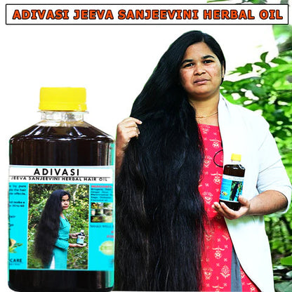 Jhadiwalo Adivasi Jeeva Sanjeevini Herbal Hair Oil - 1000ML